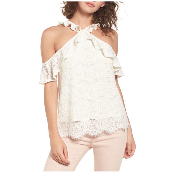☀️Love Fire cross lace top - Picture 3 of 6